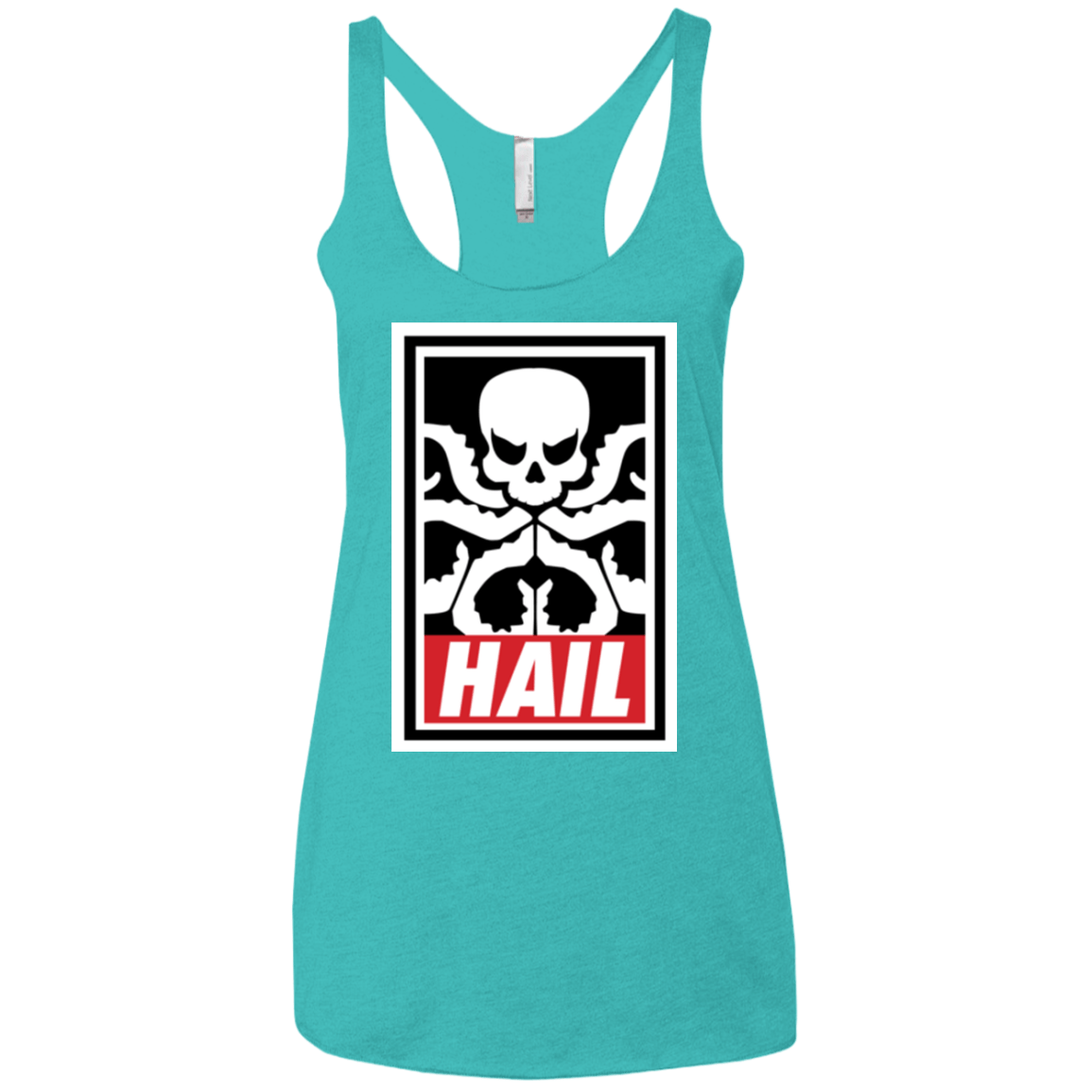 T-Shirts Tahiti Blue / X-Small Hail Hydra Women's Triblend Racerback Tank