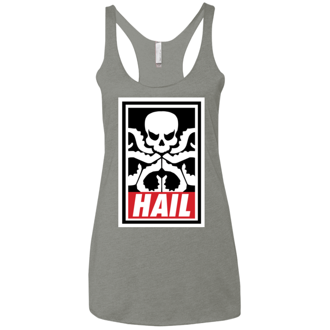 T-Shirts Venetian Grey / X-Small Hail Hydra Women's Triblend Racerback Tank