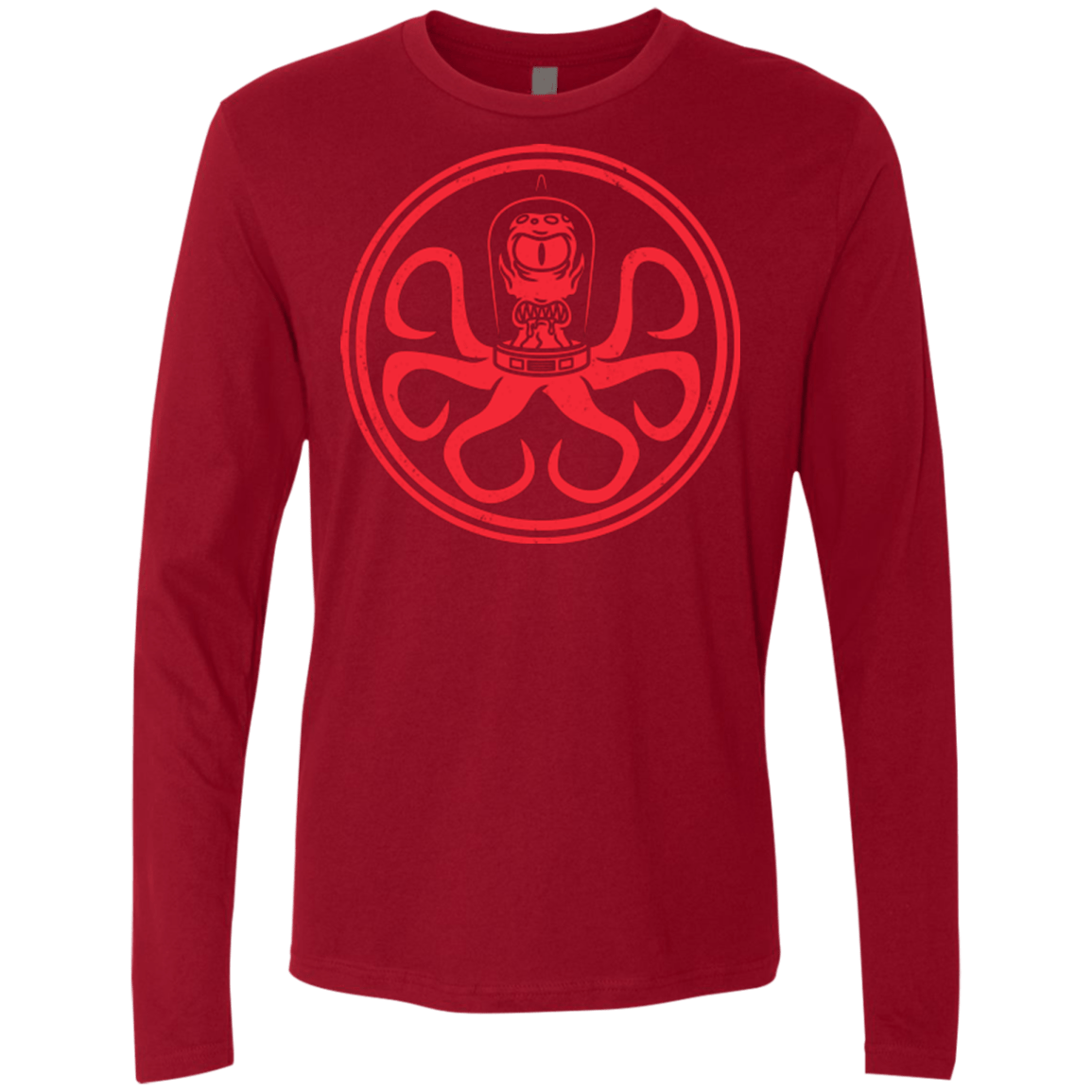 T-Shirts Cardinal / Small Hail Rigel Vii Men's Premium Long Sleeve