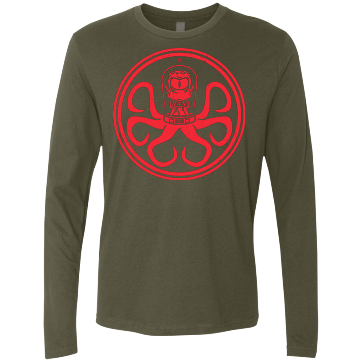T-Shirts Military Green / Small Hail Rigel Vii Men's Premium Long Sleeve