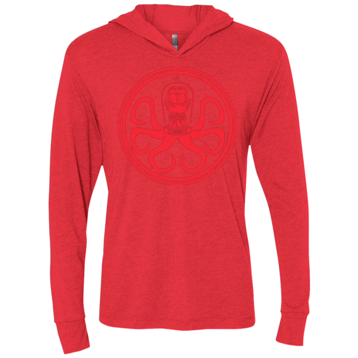 T-Shirts Vintage Red / X-Small Hail Rigel Vii Triblend Long Sleeve Hoodie Tee