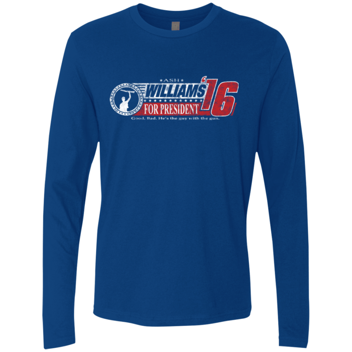 T-Shirts Royal / Small Hail To The Chief Men's Premium Long Sleeve