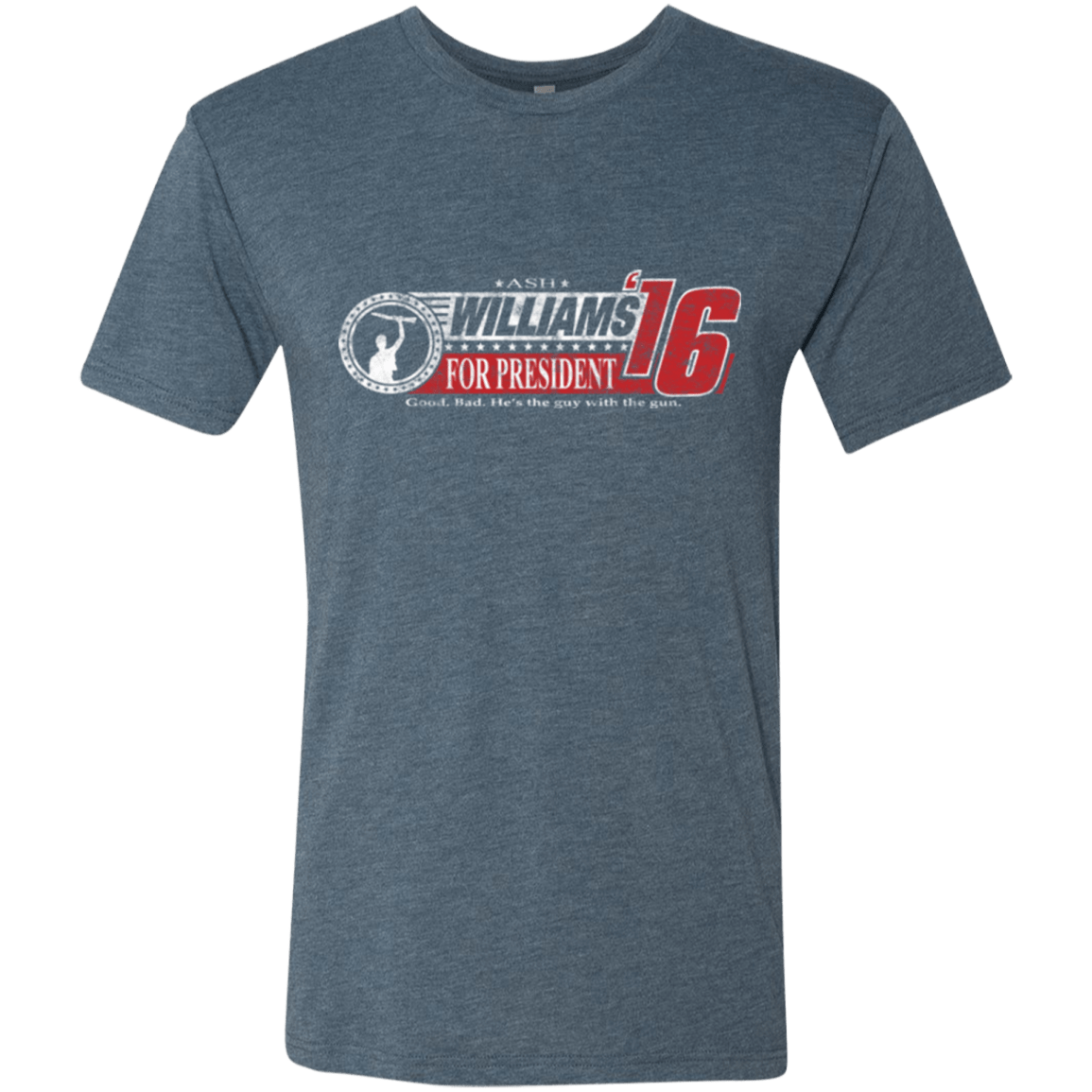 T-Shirts Indigo / Small Hail To The Chief Men's Triblend T-Shirt