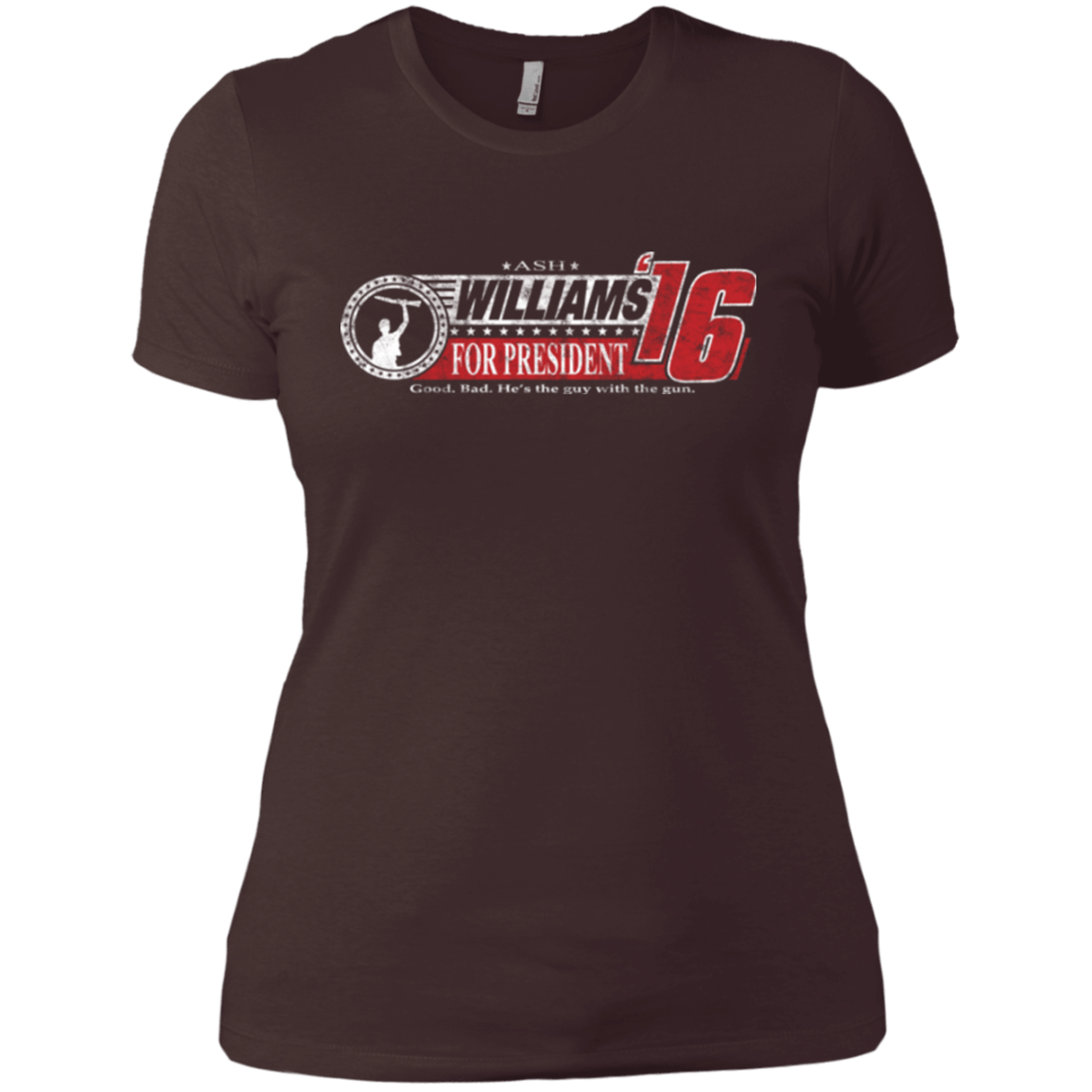 T-Shirts Dark Chocolate / X-Small Hail To The Chief Women's Premium T-Shirt
