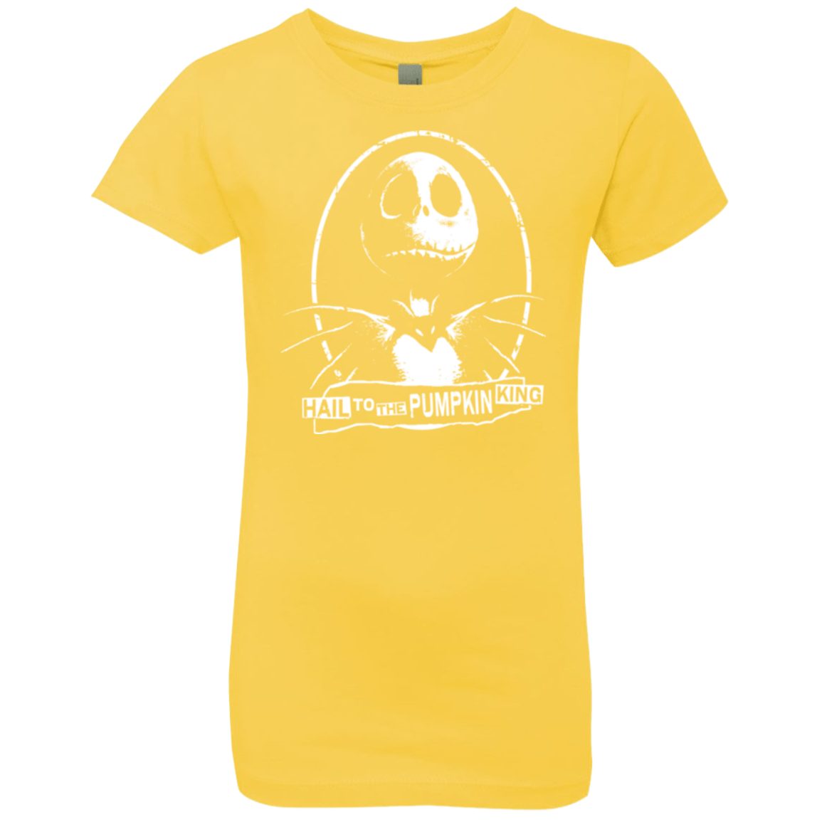 T-Shirts Vibrant Yellow / YXS Hail To The King Girls Premium T-Shirt