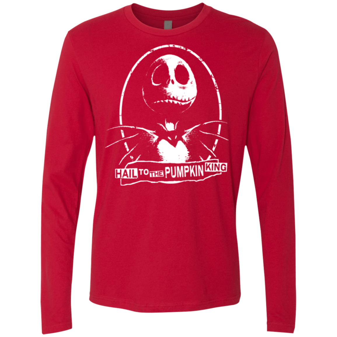 T-Shirts Red / Small Hail To The King Men's Premium Long Sleeve