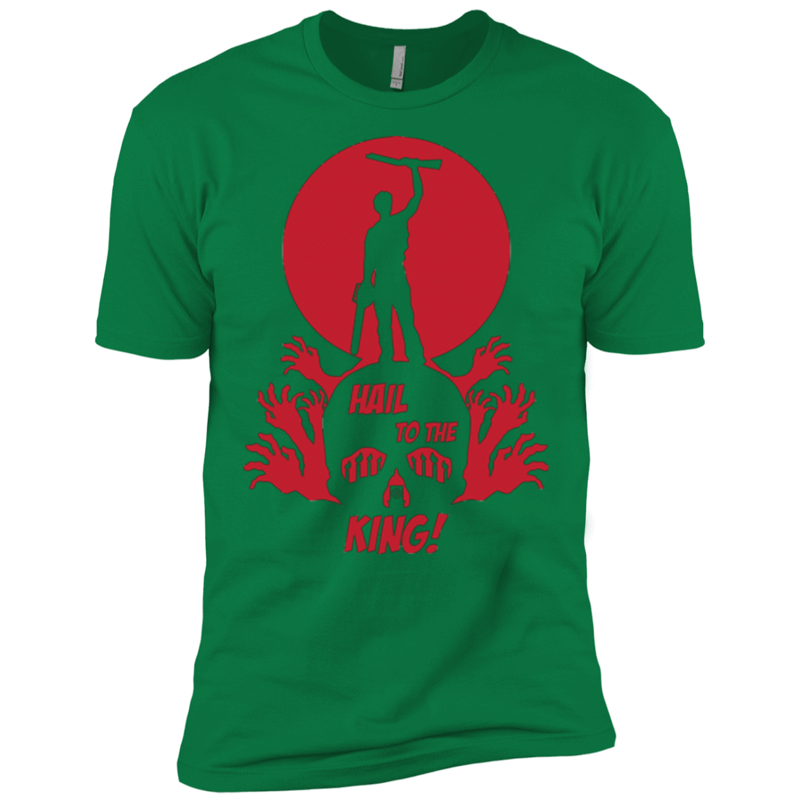 T-Shirts Kelly Green / X-Small Hail to the King Men's Premium T-Shirt