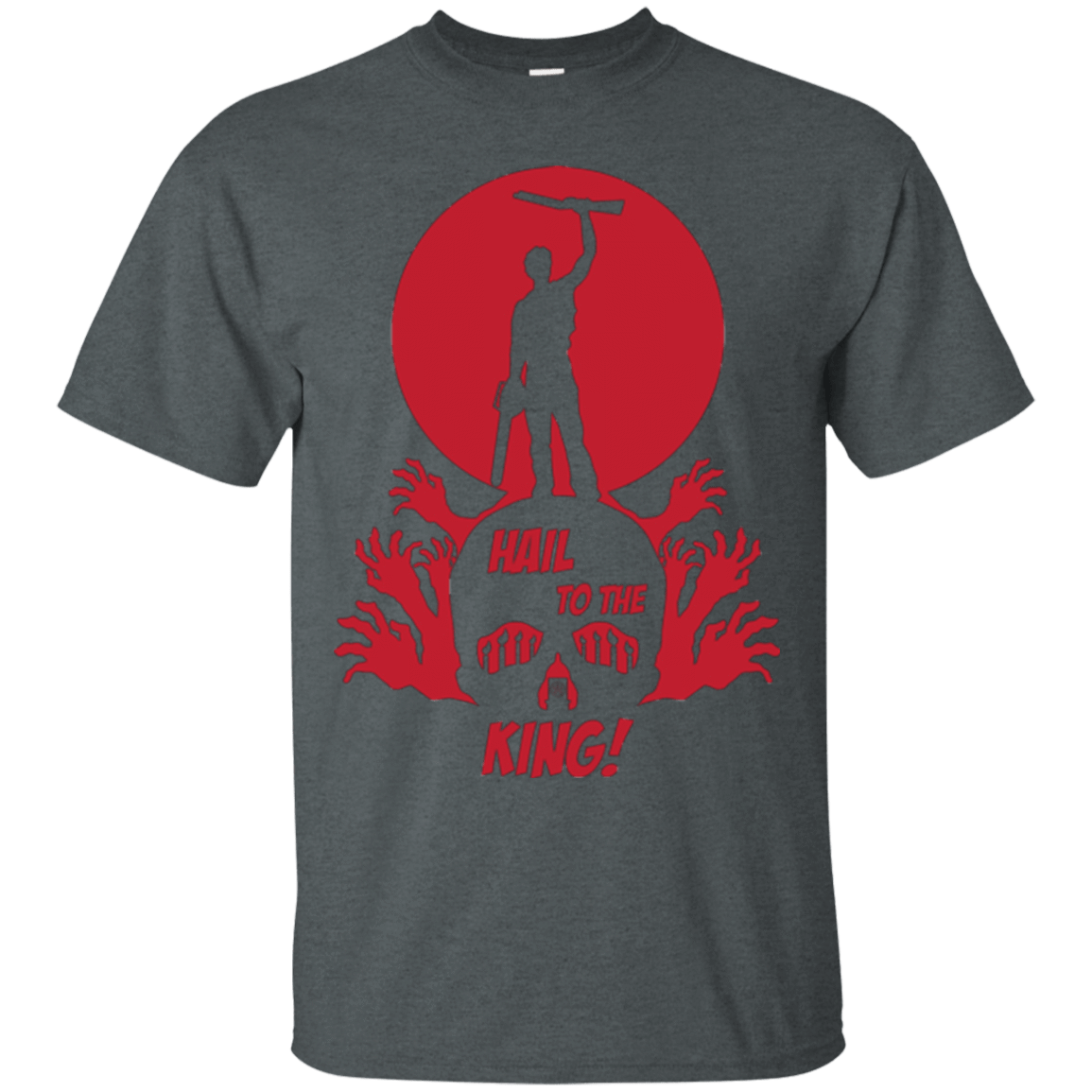 T-Shirts Dark Heather / Small Hail to the King T-Shirt