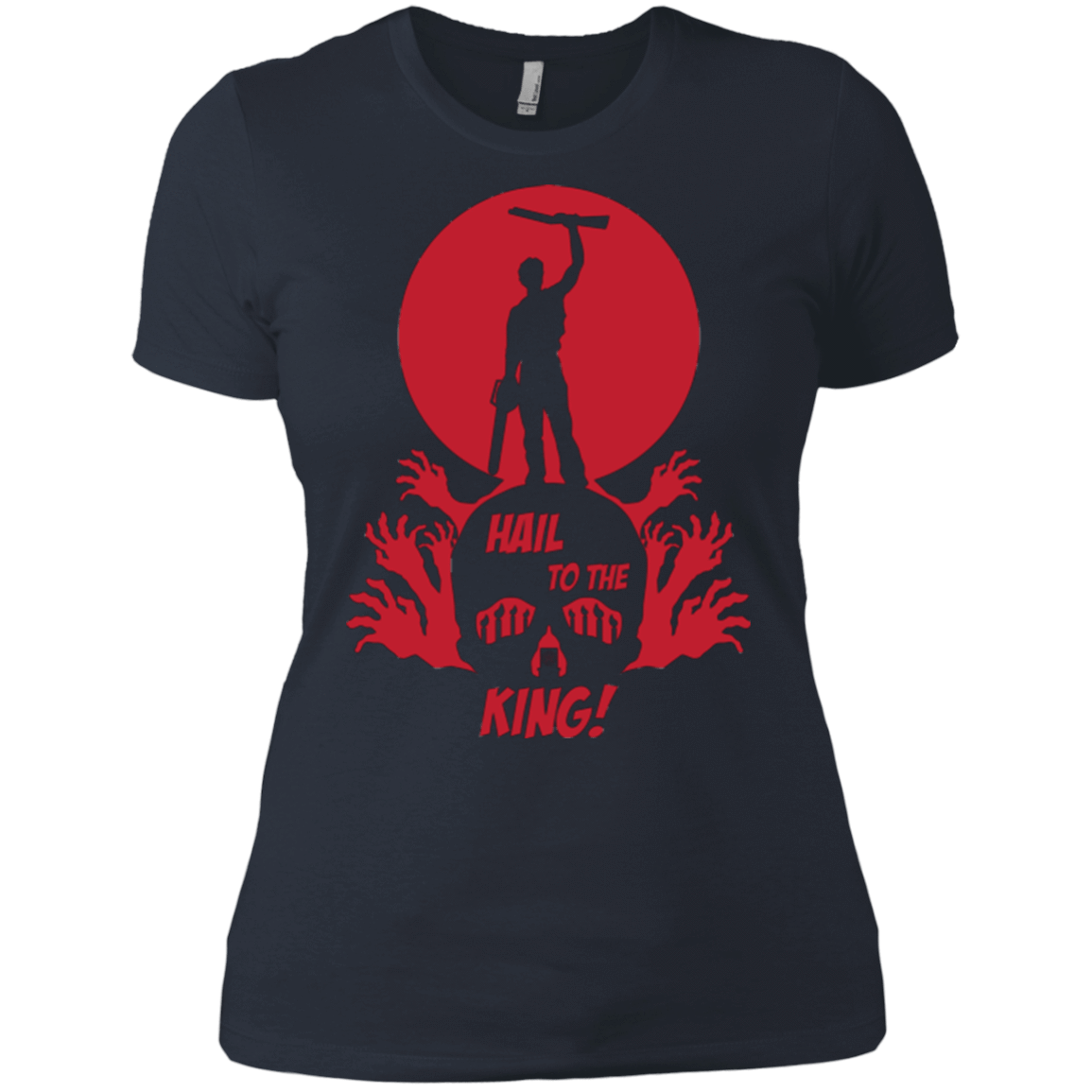 T-Shirts Indigo / X-Small Hail to the King Women's Premium T-Shirt