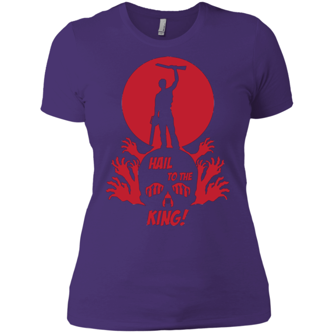 T-Shirts Purple / X-Small Hail to the King Women's Premium T-Shirt