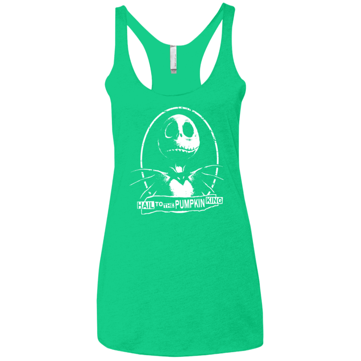 T-Shirts Envy / X-Small Hail To The King Women's Triblend Racerback Tank