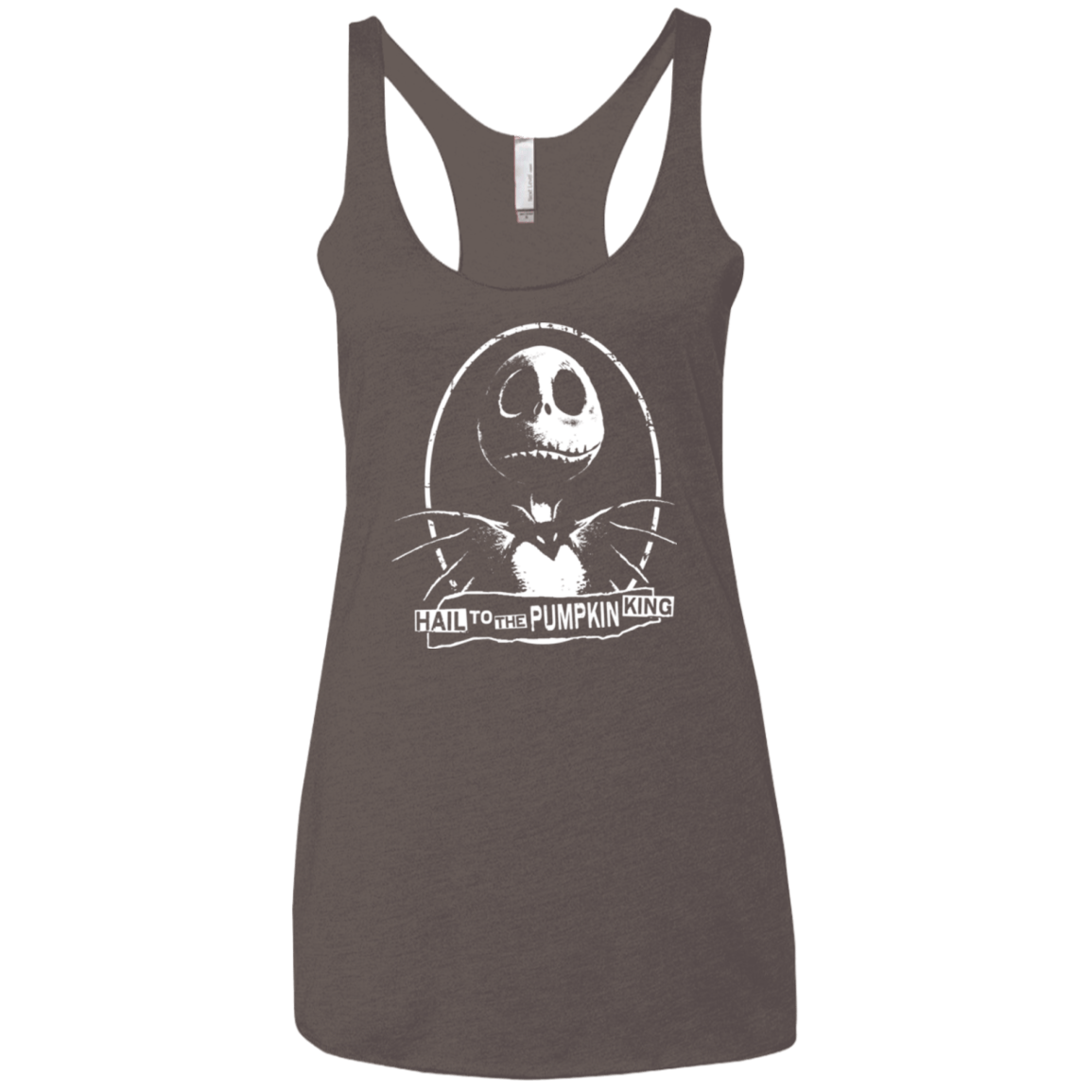 T-Shirts Macchiato / X-Small Hail To The King Women's Triblend Racerback Tank