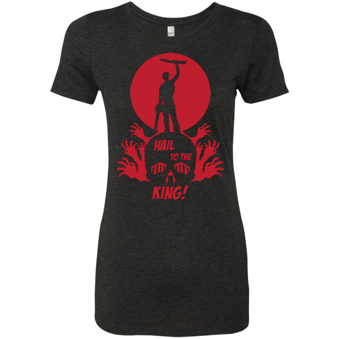 T-Shirts Vintage Black / Small Hail to the King Women's Triblend T-Shirt