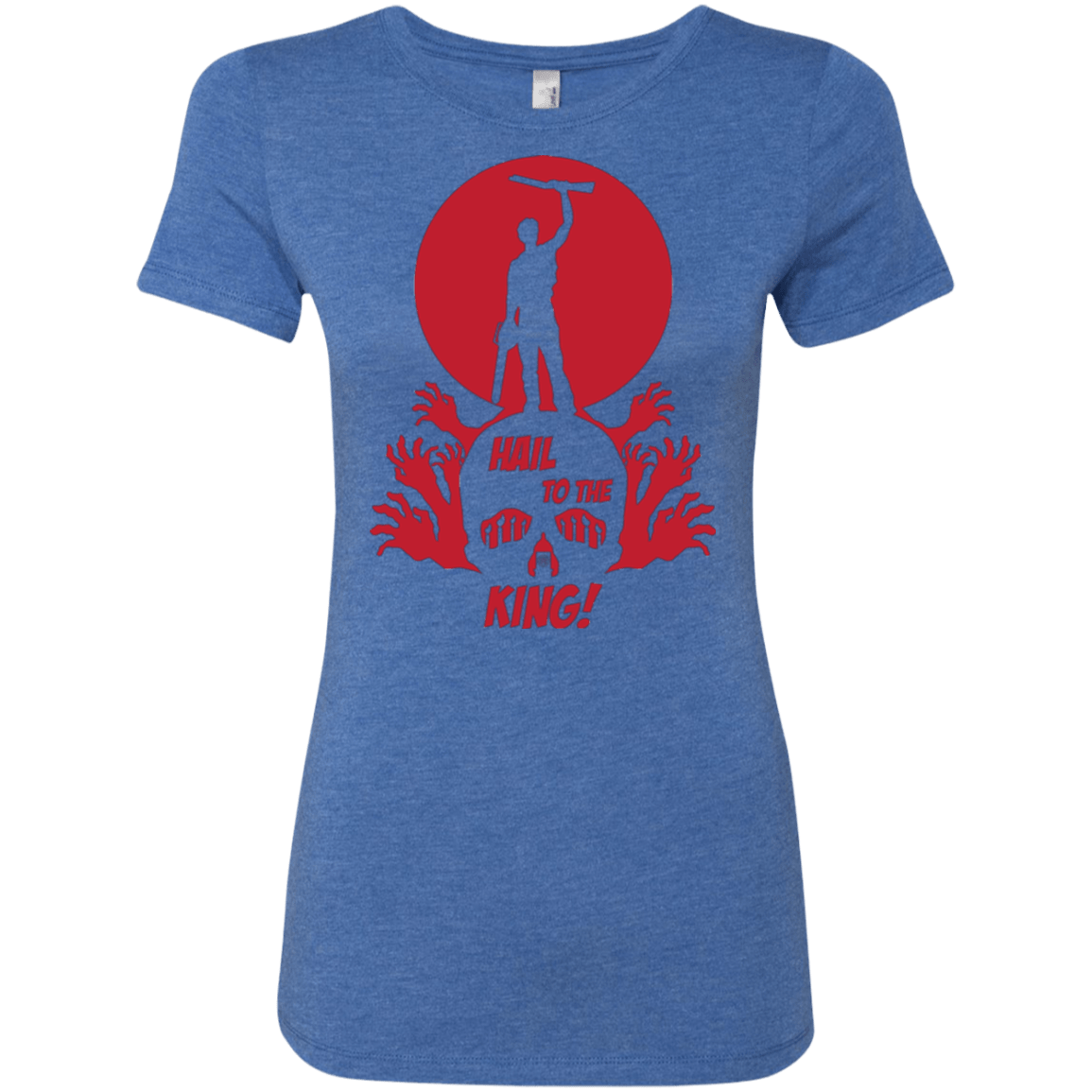 T-Shirts Vintage Royal / Small Hail to the King Women's Triblend T-Shirt