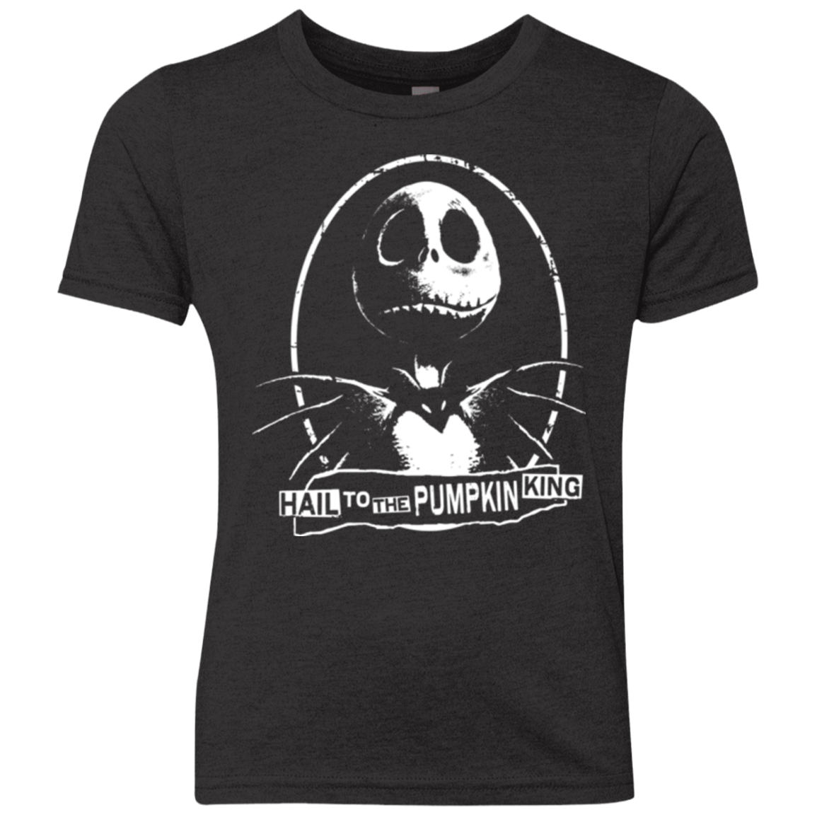 T-Shirts Vintage Black / YXS Hail To The King Youth Triblend T-Shirt