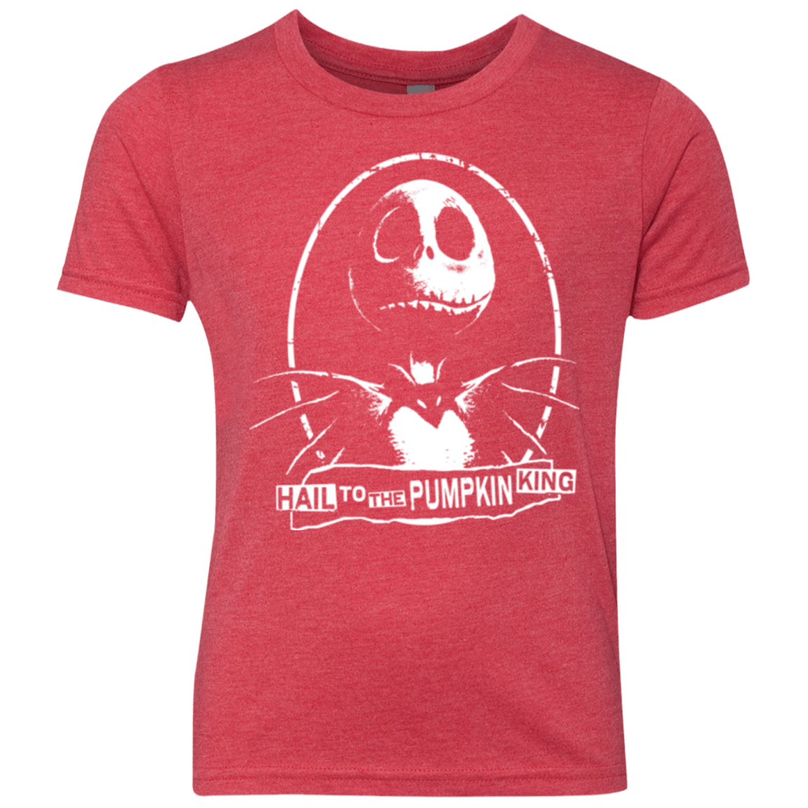T-Shirts Vintage Red / YXS Hail To The King Youth Triblend T-Shirt