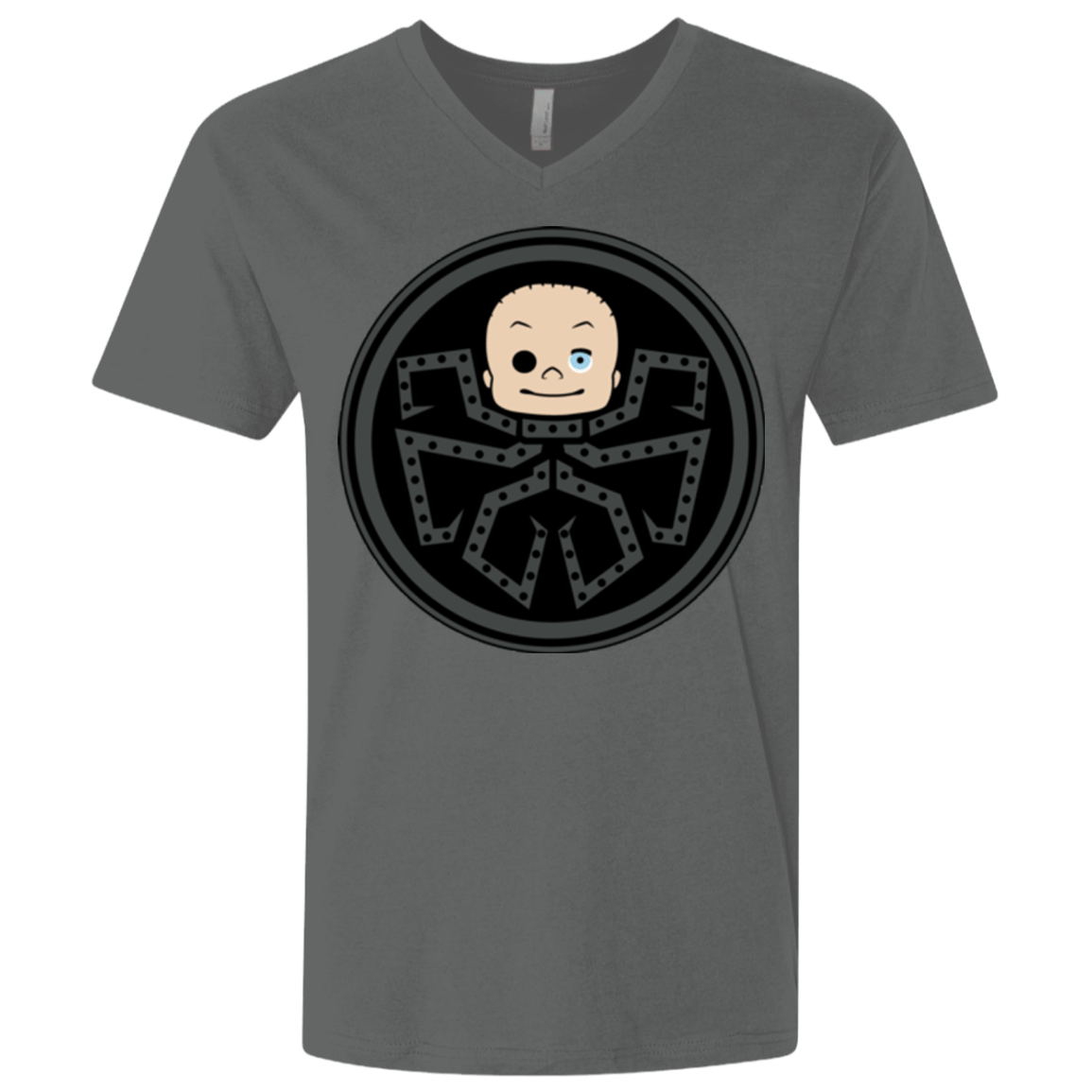 T-Shirts Heavy Metal / X-Small Hail Toys Men's Premium V-Neck