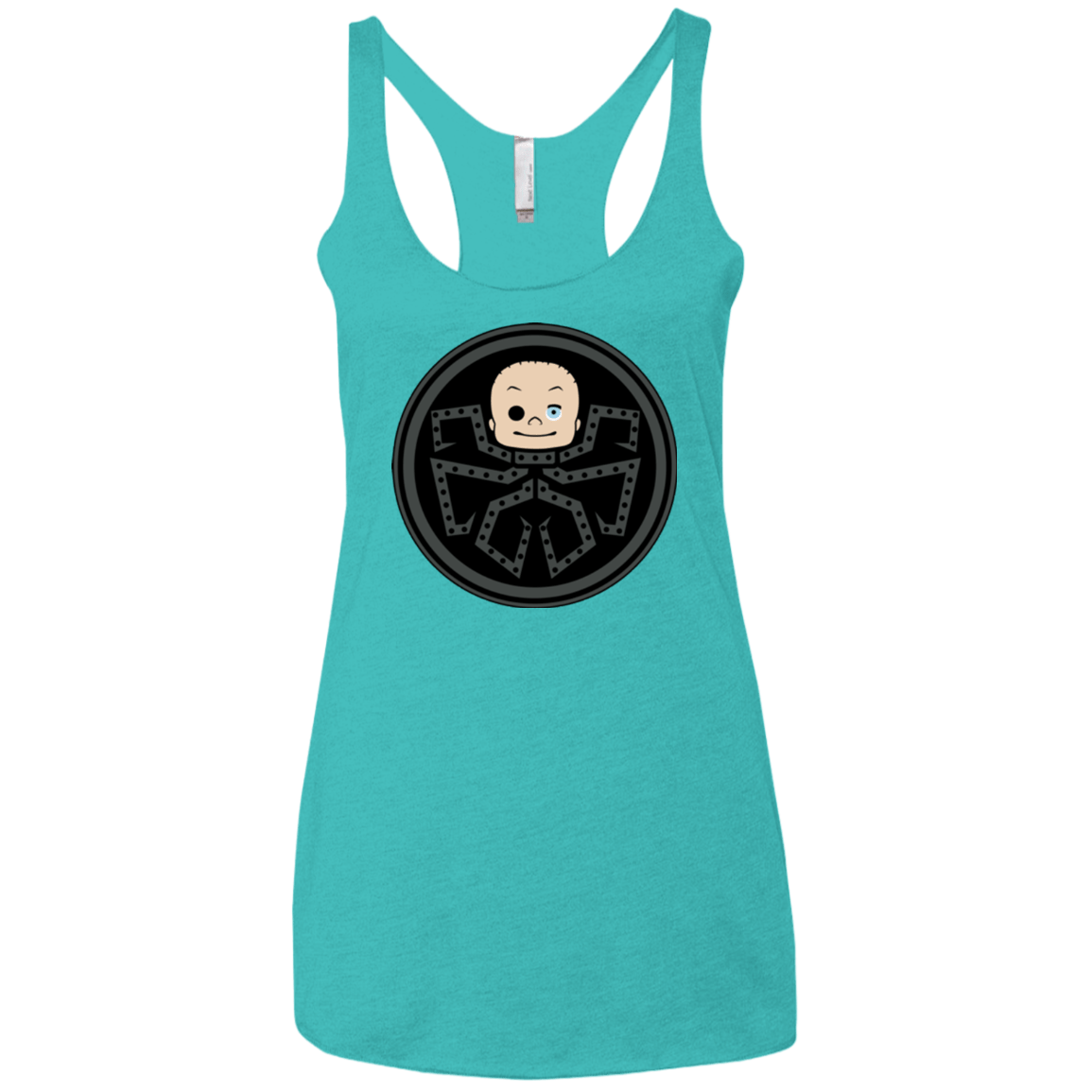 T-Shirts Tahiti Blue / X-Small Hail Toys Women's Triblend Racerback Tank