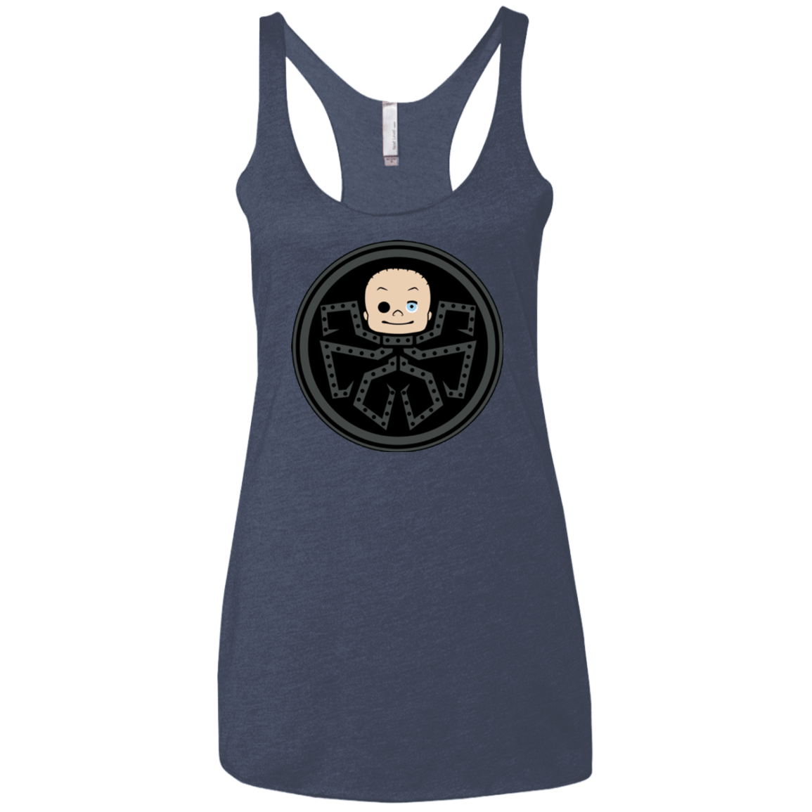 T-Shirts Vintage Navy / X-Small Hail Toys Women's Triblend Racerback Tank