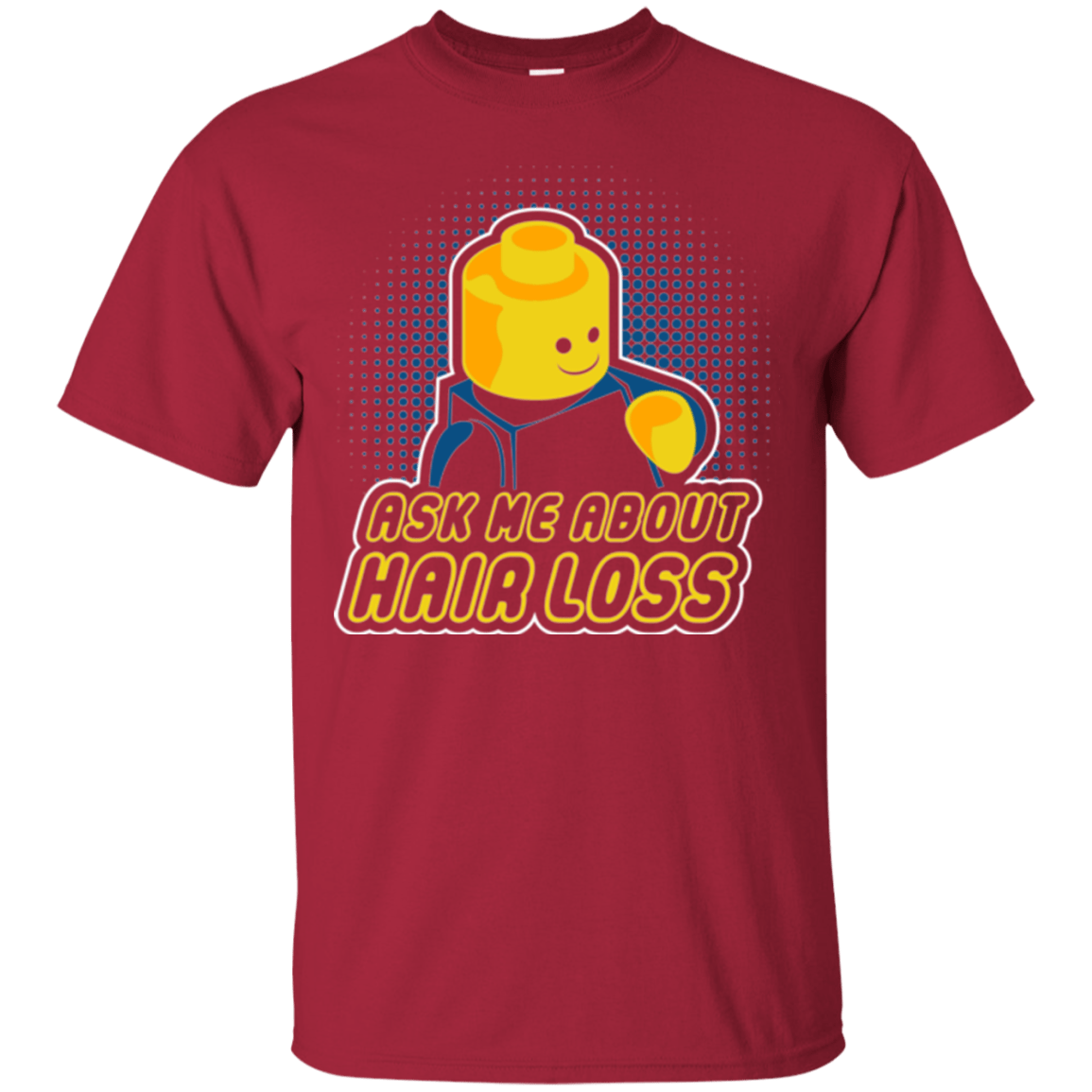 T-Shirts Cardinal / Small Hair Loss T-Shirt