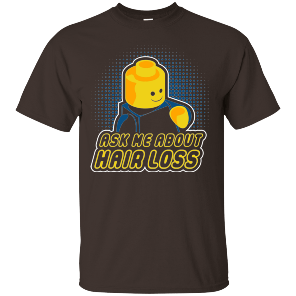 T-Shirts Dark Chocolate / Small Hair Loss T-Shirt