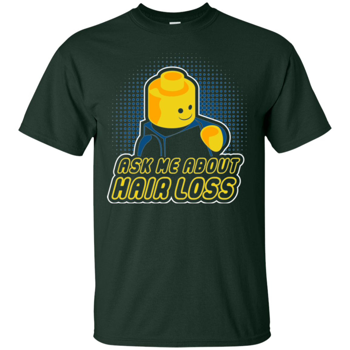 T-Shirts Forest Green / Small Hair Loss T-Shirt