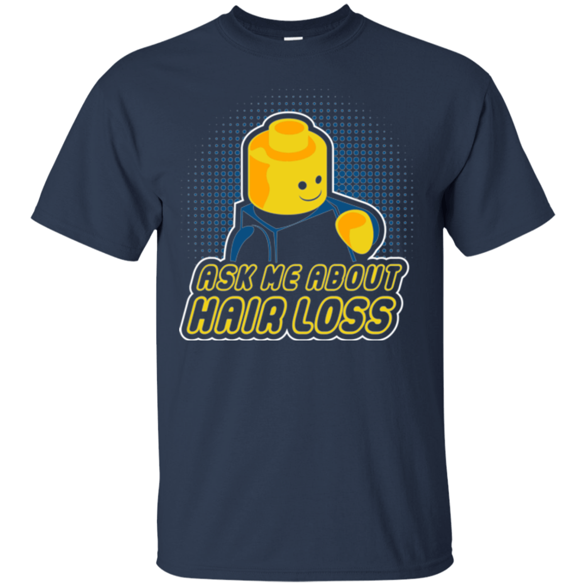 T-Shirts Navy / Small Hair Loss T-Shirt