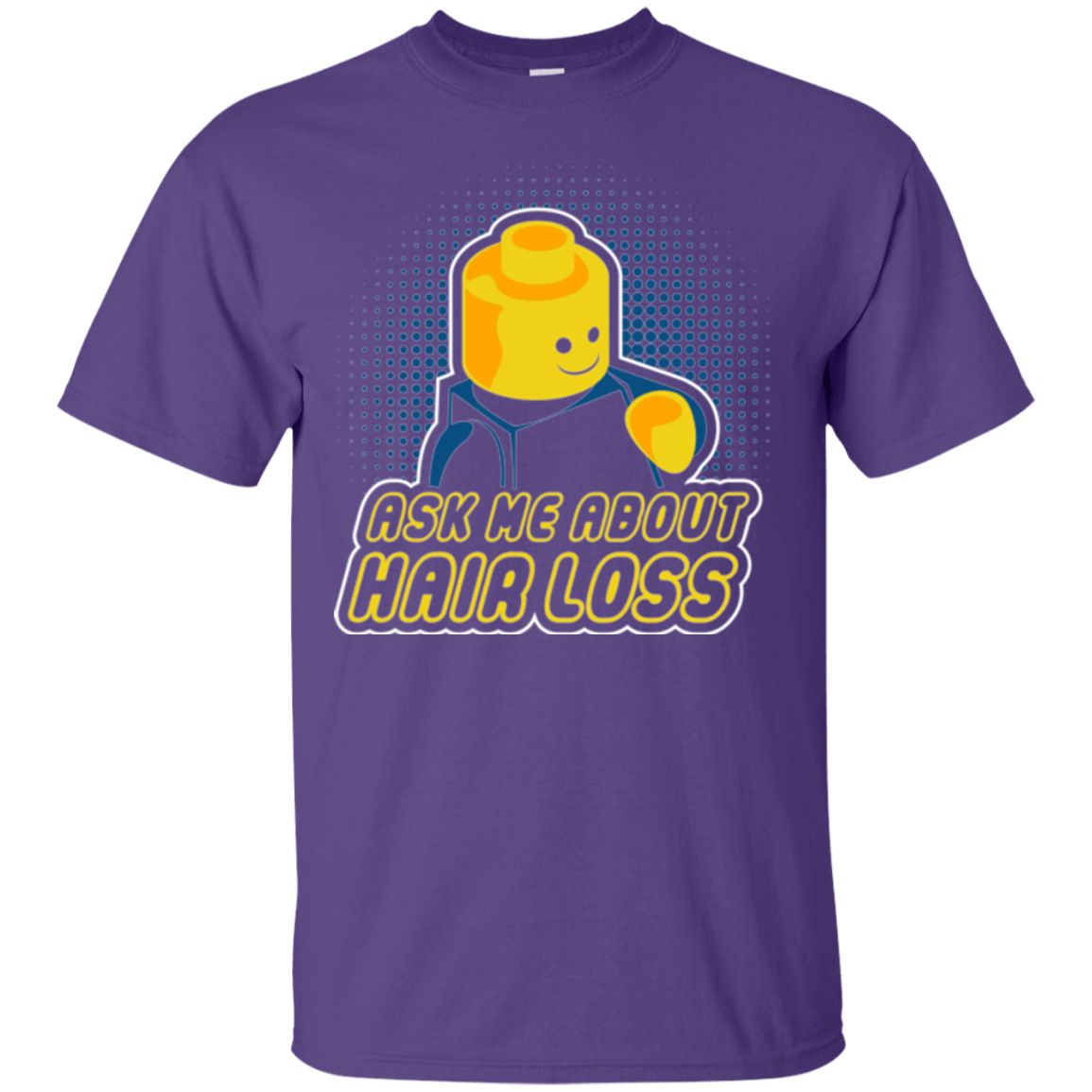 T-Shirts Purple / Small Hair Loss T-Shirt