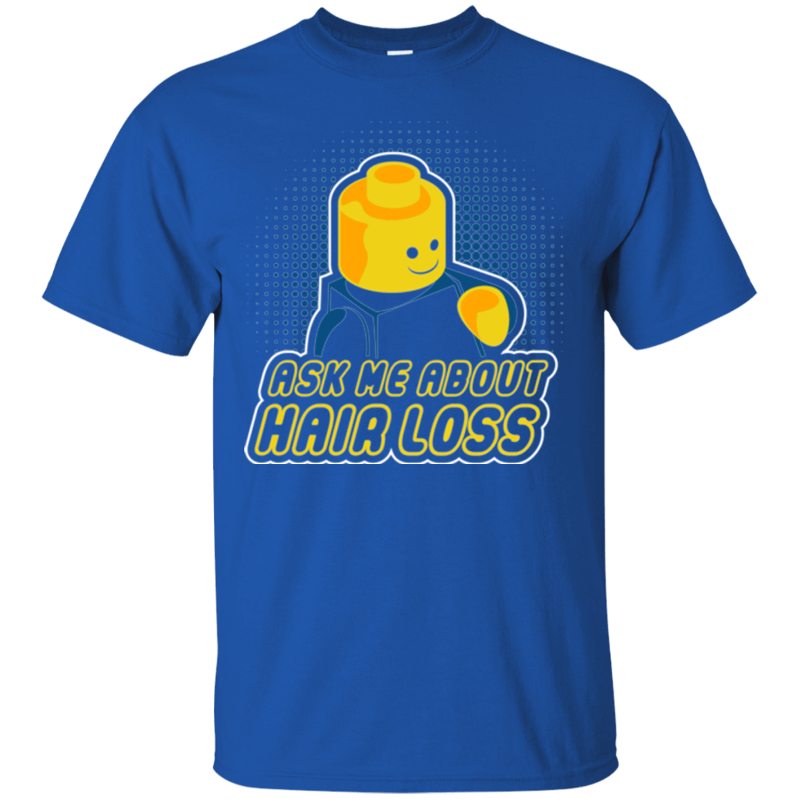 T-Shirts Royal / Small Hair Loss T-Shirt