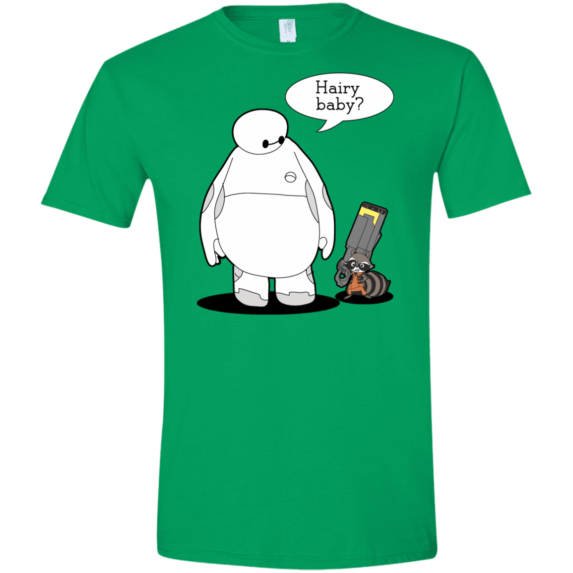 T-Shirts Irish Green / S Hairy Baby Men's Semi-Fitted Softstyle