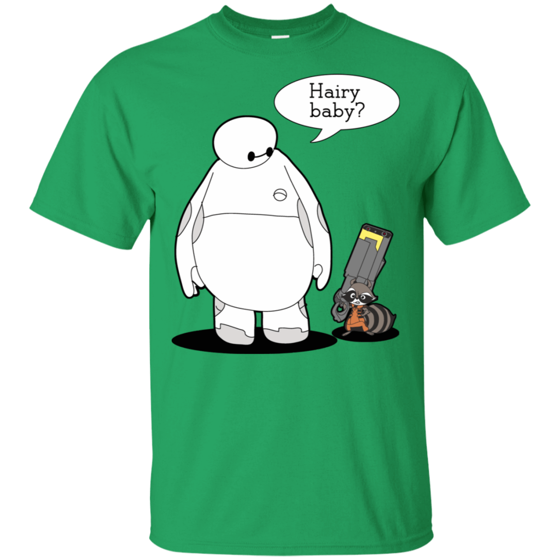 T-Shirts Irish Green / S Hairy Baby T-Shirt