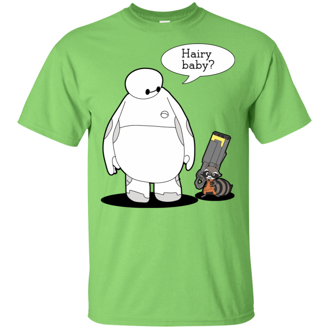 T-Shirts Lime / S Hairy Baby T-Shirt