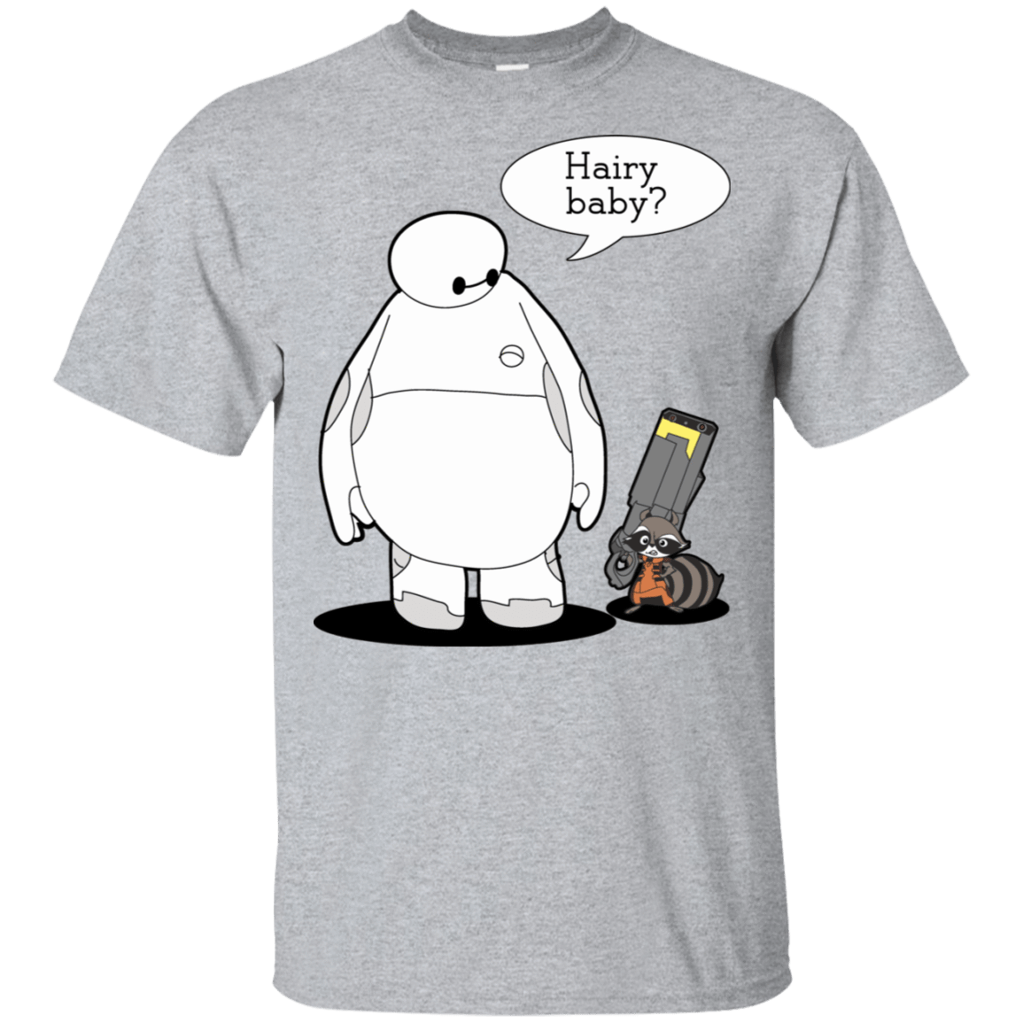 T-Shirts Sport Grey / S Hairy Baby T-Shirt