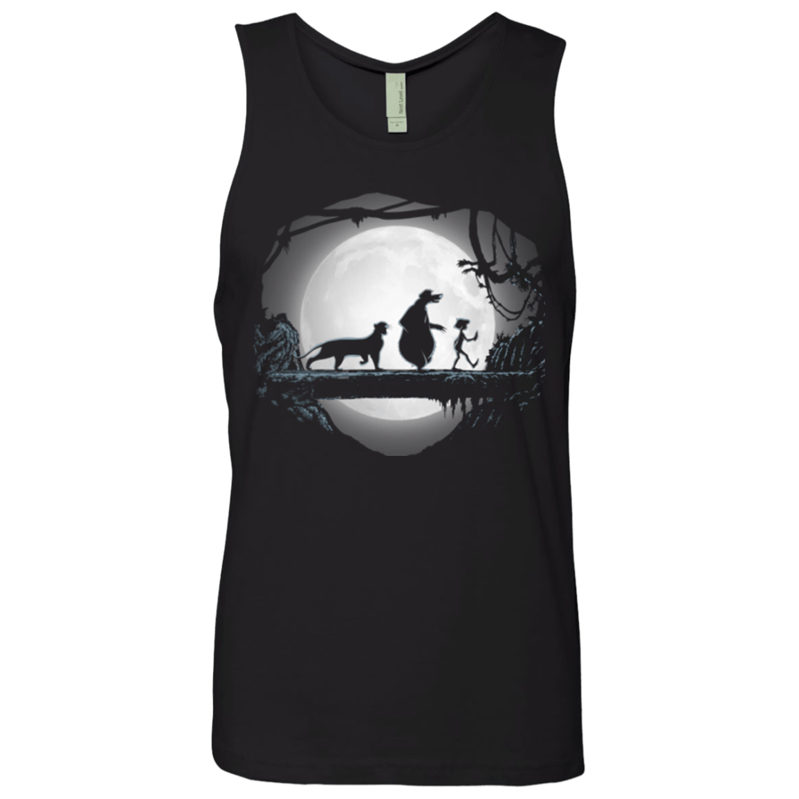 T-Shirts Black / Small Hakuna Matata in the Jungle Men's Premium Tank Top