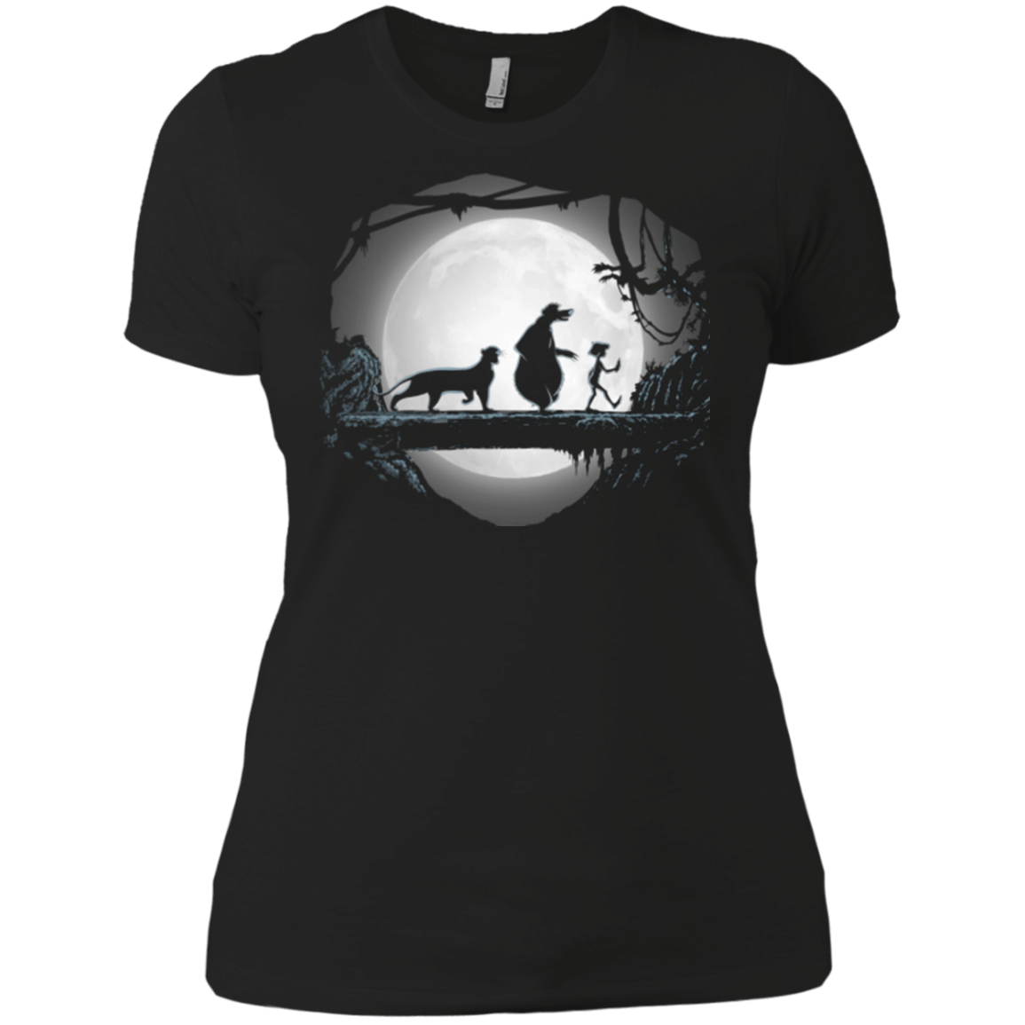 T-Shirts Black / X-Small Hakuna Matata in the Jungle Women's Premium T-Shirt