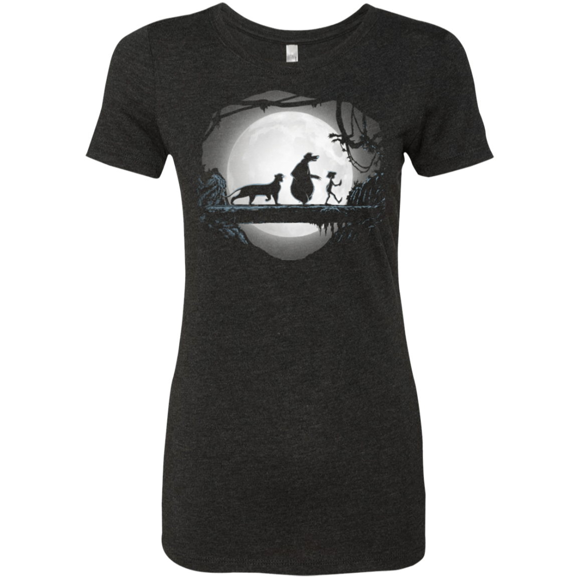 T-Shirts Vintage Black / Small Hakuna Matata in the Jungle Women's Triblend T-Shirt