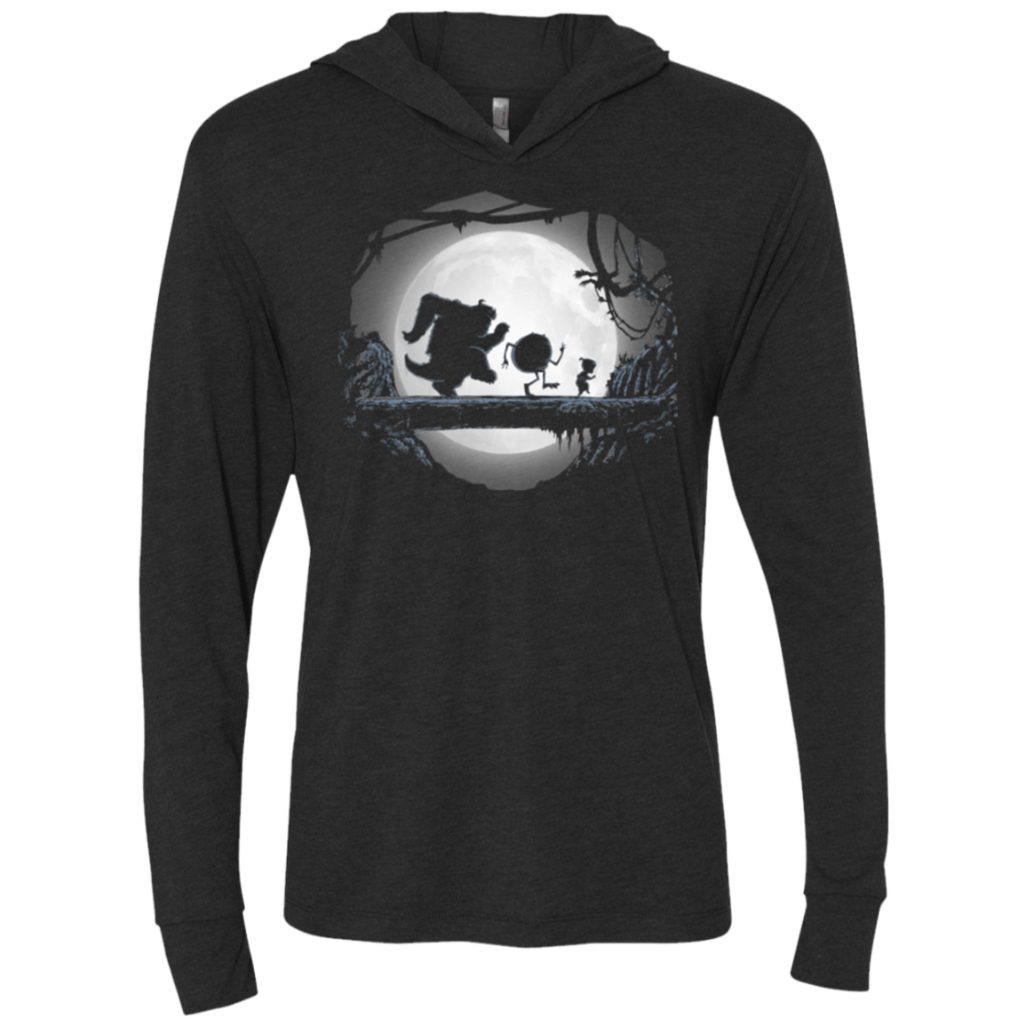 T-Shirts Vintage Black / X-Small Hakuna Matata, Inc Triblend Long Sleeve Hoodie Tee