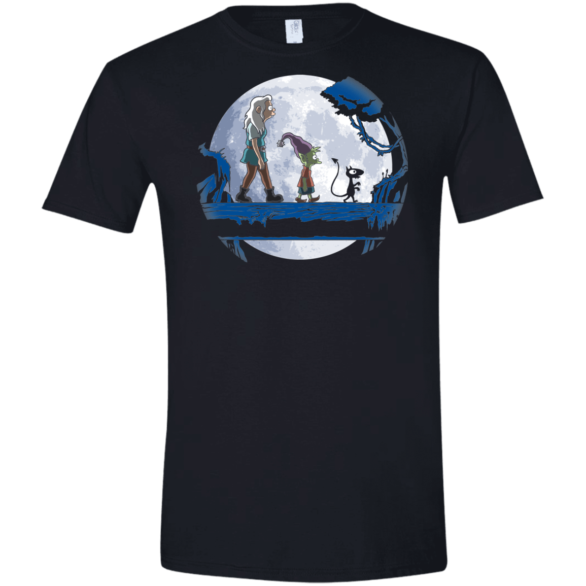 T-Shirts Black / X-Small Hakuna Matata Princess Men's Semi-Fitted Softstyle