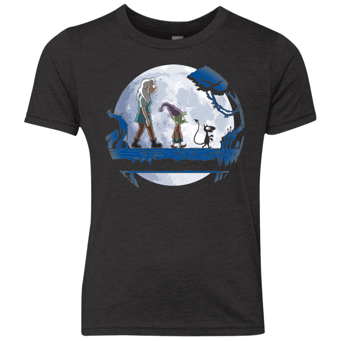 T-Shirts Vintage Black / YXS Hakuna Matata Princess Youth Triblend T-Shirt