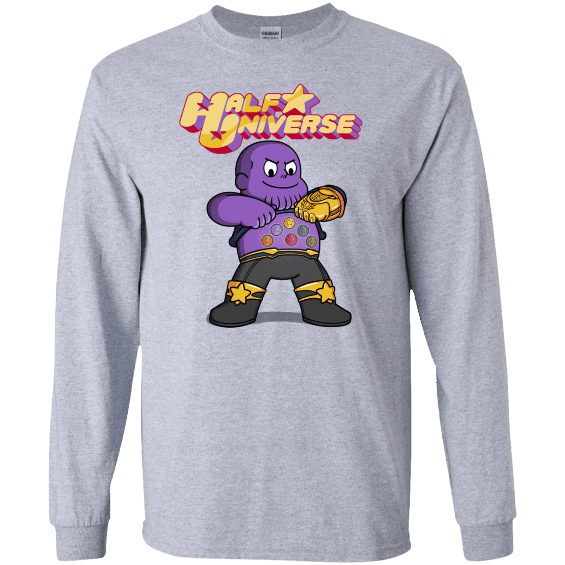 T-Shirts Sport Grey / S Half Universe Men's Long Sleeve T-Shirt