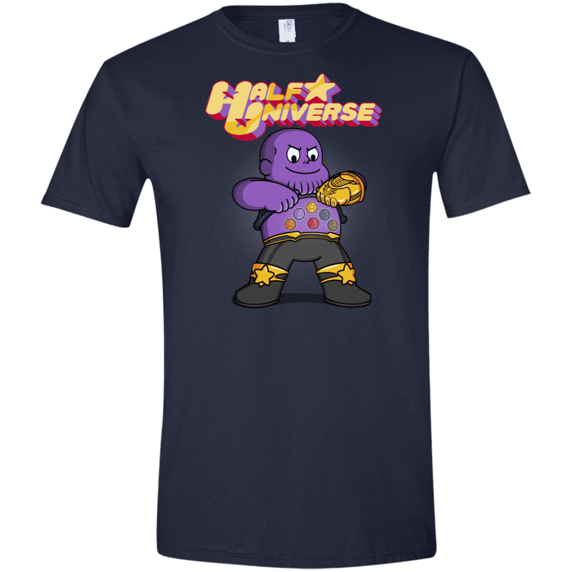 T-Shirts Navy / X-Small Half Universe Men's Semi-Fitted Softstyle