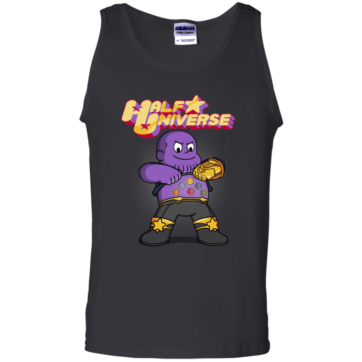 T-Shirts Black / S Half Universe Men's Tank Top