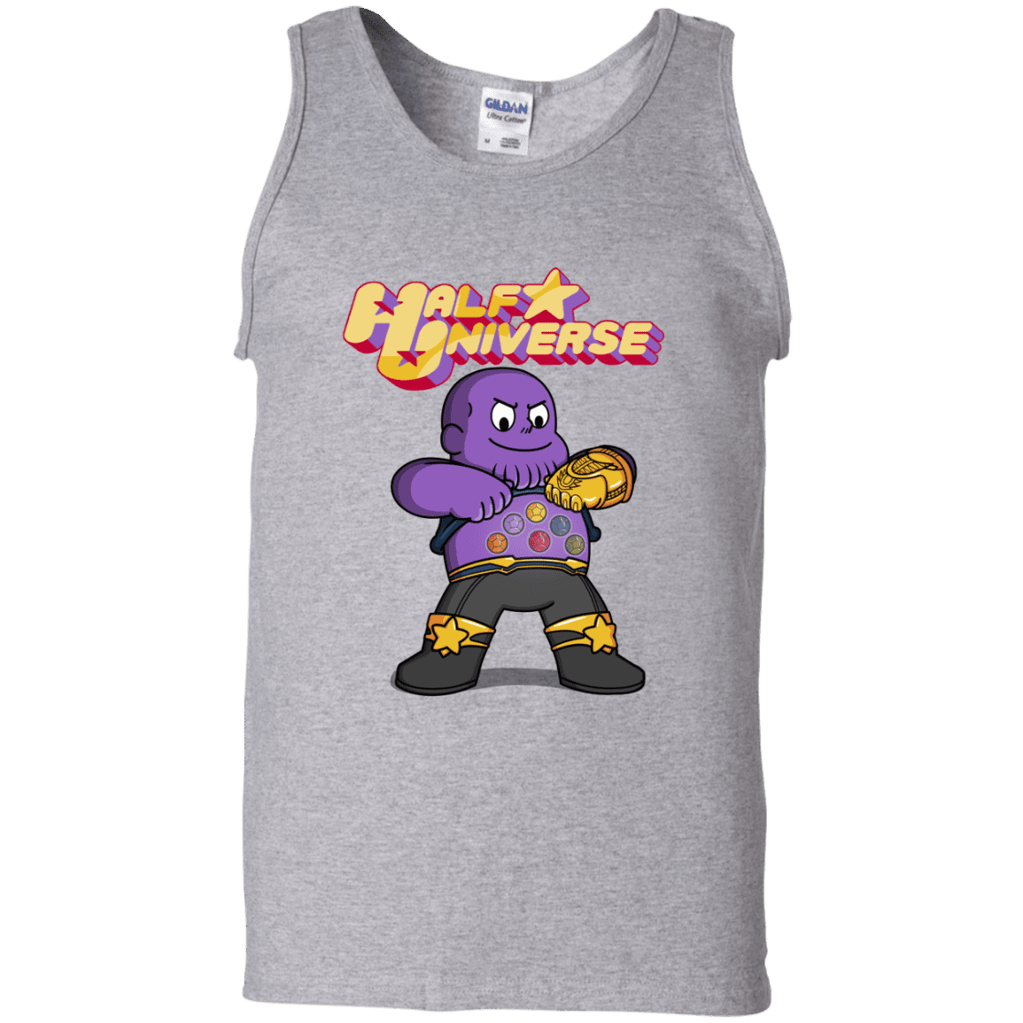 T-Shirts Sport Grey / S Half Universe Men's Tank Top