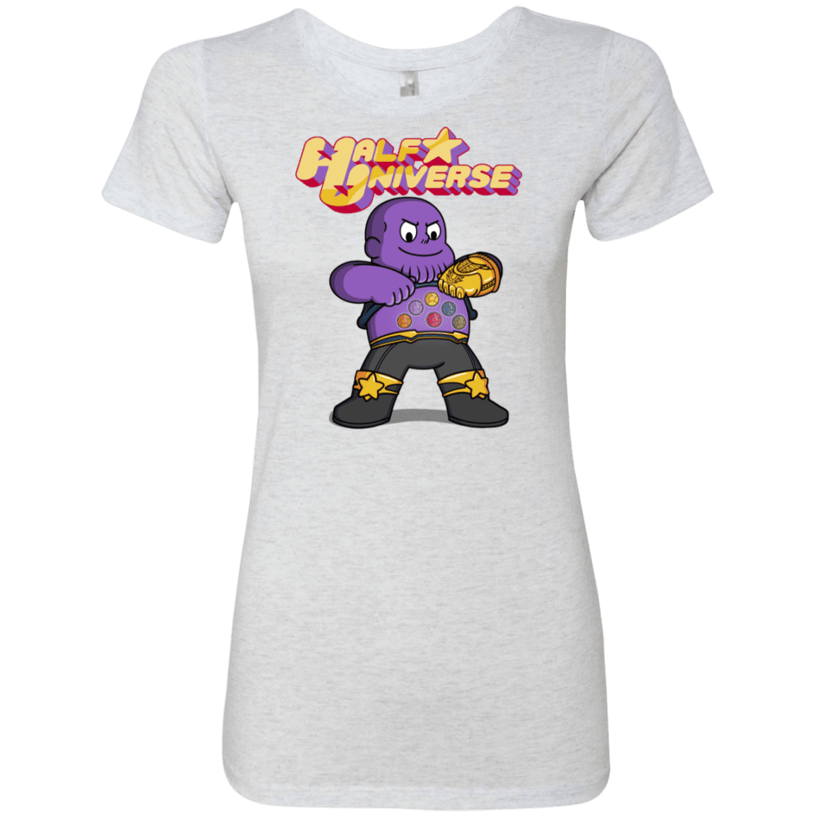 T-Shirts Heather White / S Half Universe Women's Triblend T-Shirt