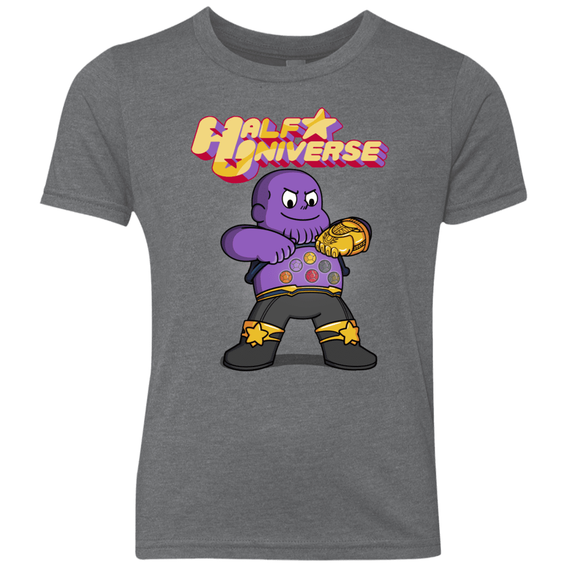 T-Shirts Premium Heather / YXS Half Universe Youth Triblend T-Shirt