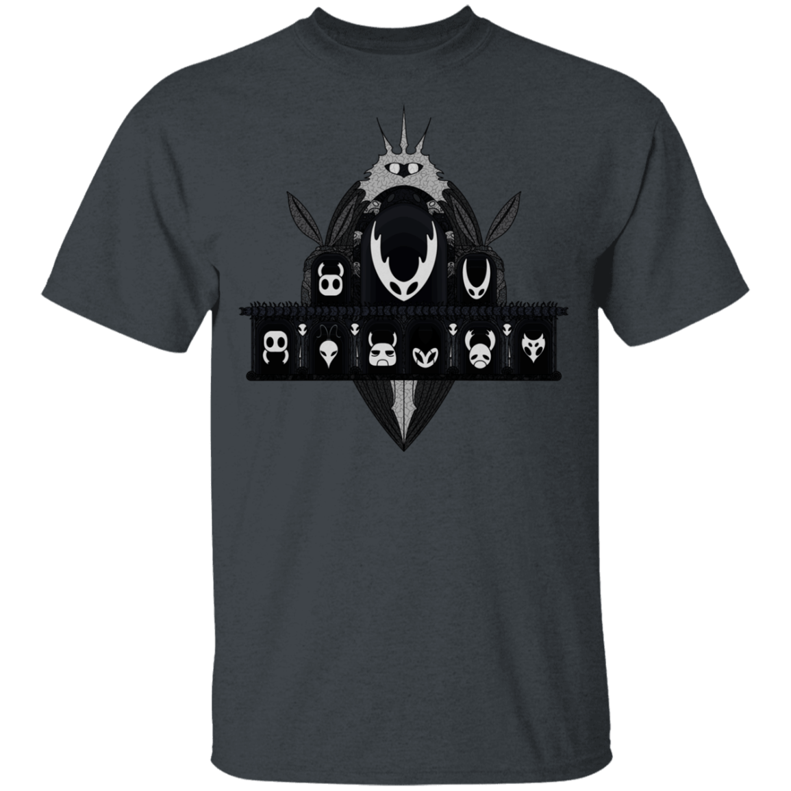 T-Shirts Dark Heather / YXS Hall of Masks Youth T-Shirt