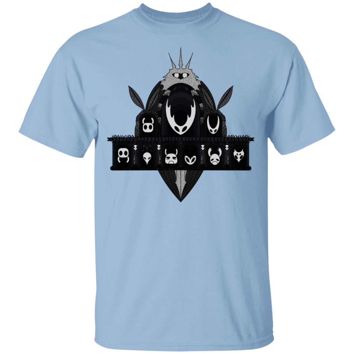 T-Shirts Light Blue / YXS Hall of Masks Youth T-Shirt