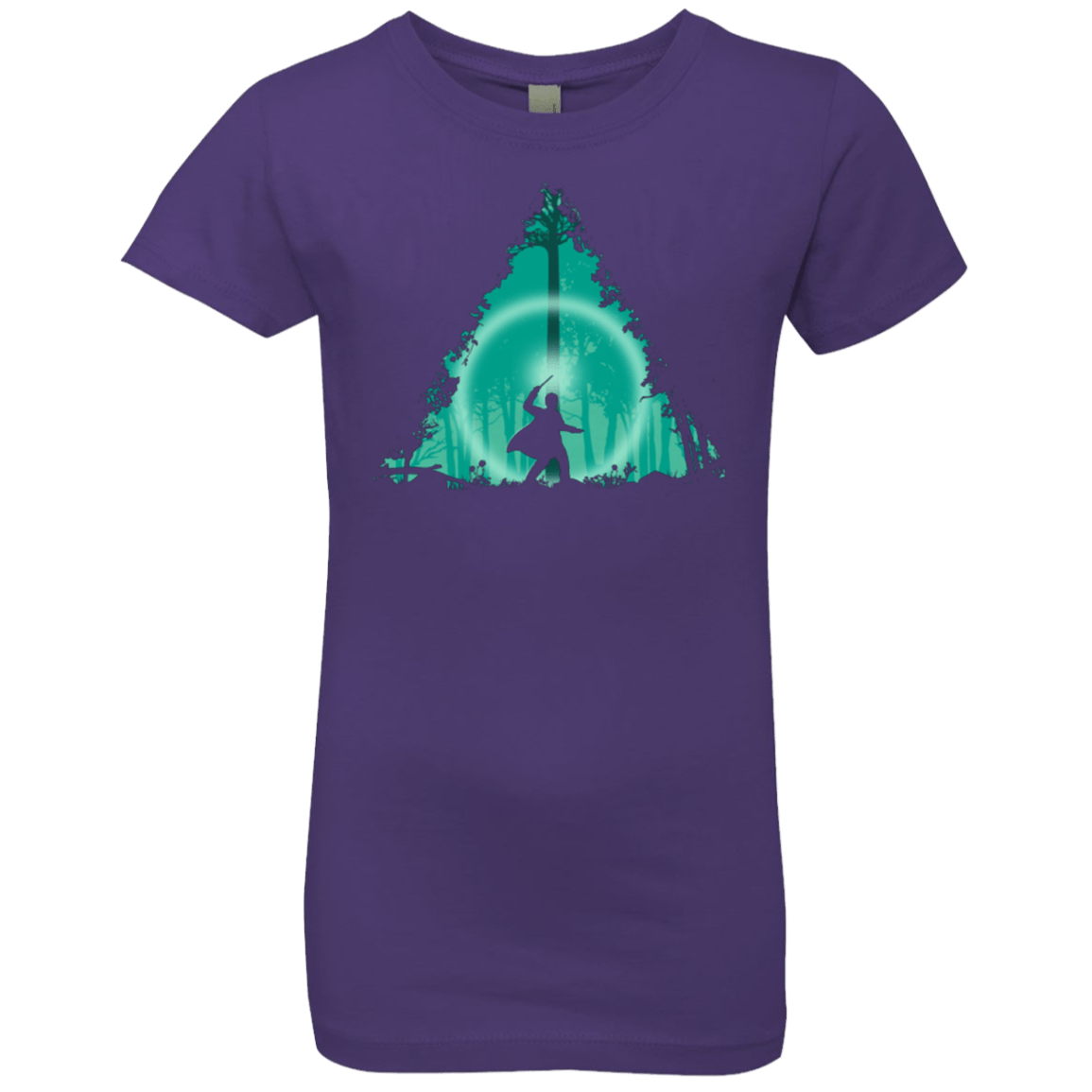 T-Shirts Purple Rush / YXS Hallowed Ground Girls Premium T-Shirt