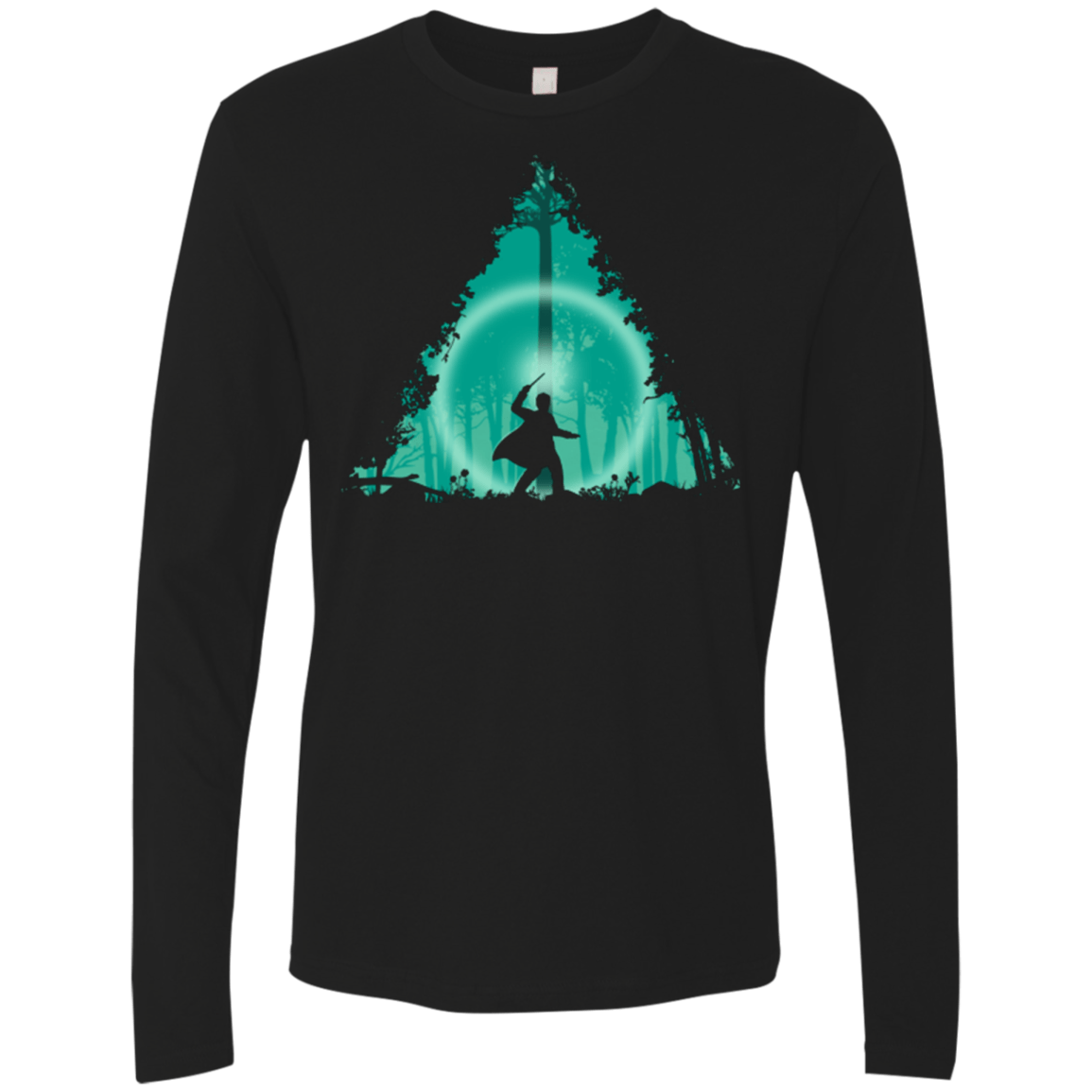 T-Shirts Black / Small Hallowed Ground Men's Premium Long Sleeve