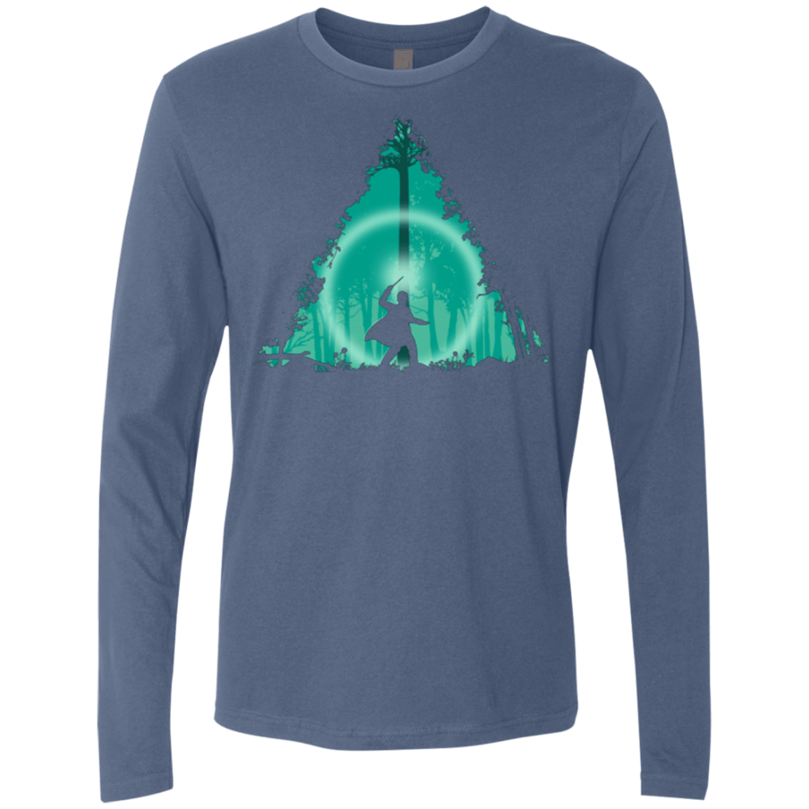 T-Shirts Indigo / Small Hallowed Ground Men's Premium Long Sleeve